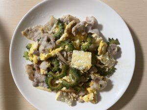 祖母が作ったゴーヤチャンプルー