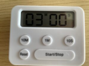 息子用キッチンタイマー